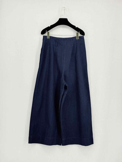 Pre - loved TOAST Wide Leg Navy Blue Size US 6 Pants at Reems Closet