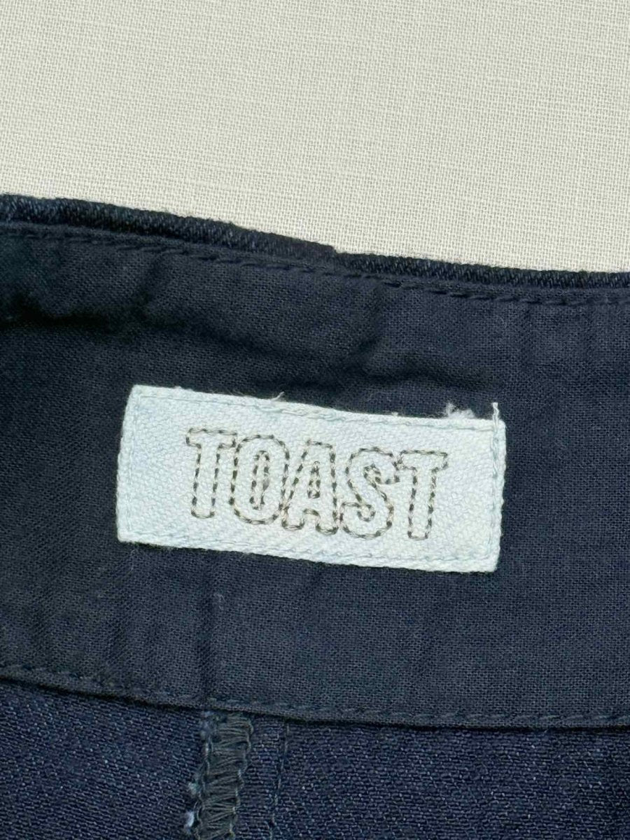 Pre - loved TOAST Wide Leg Navy Blue Size US 6 Pants at Reems Closet