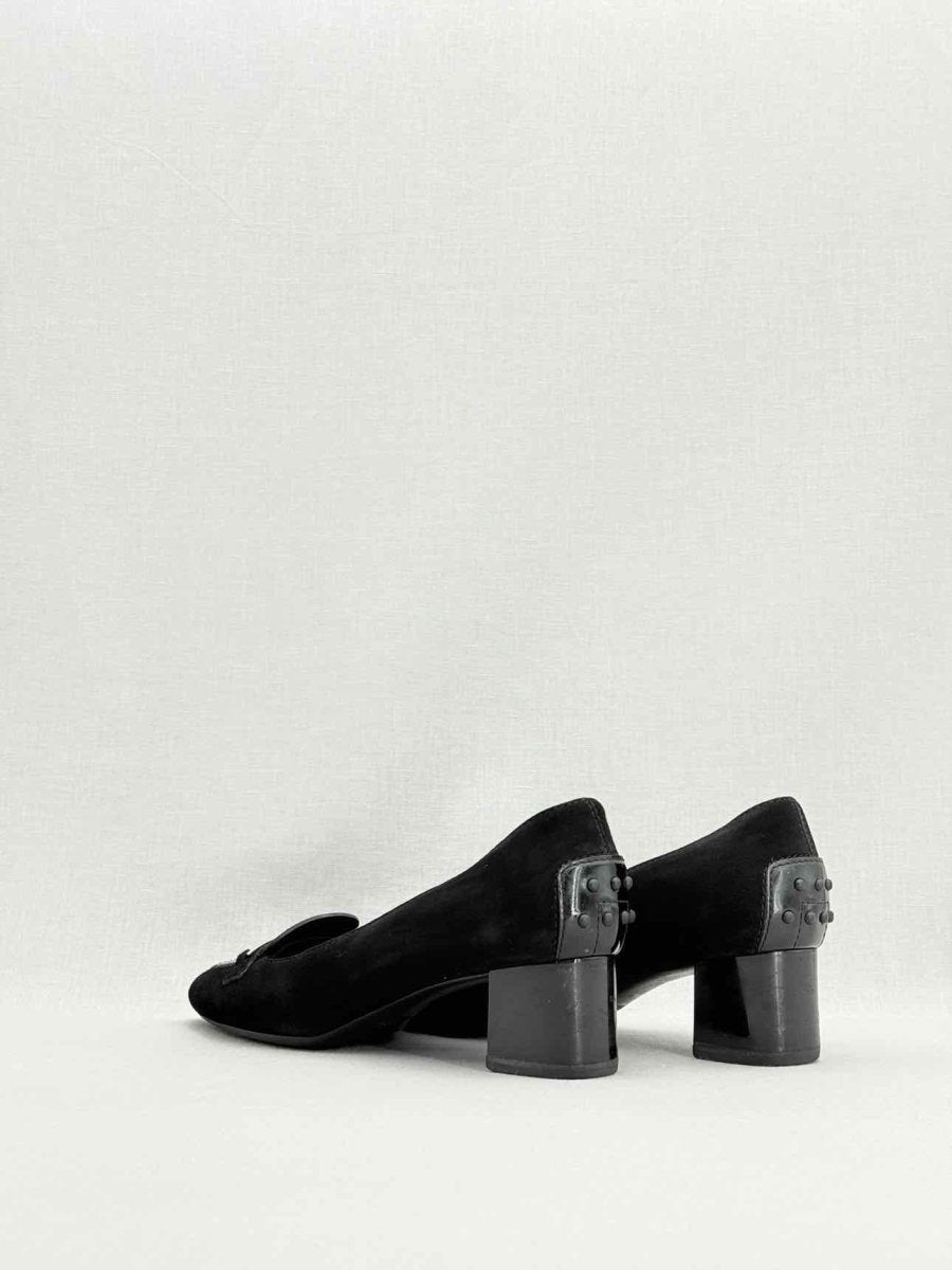 Pre - loved TOD'S Black Size EU 37.5 Pumps at Reems Closet
