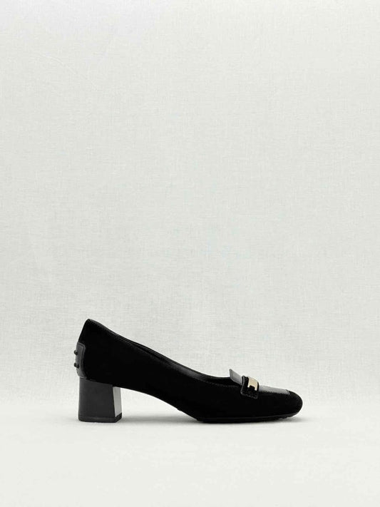 Pre - loved TOD'S Black Size EU 37.5 Pumps at Reems Closet