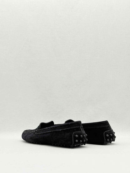 Pre - loved TOD'S Black Size EU 38 Loafers at Reems Closet