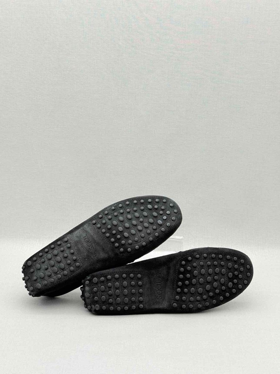 Pre - loved TOD'S Black Size EU 38 Loafers at Reems Closet