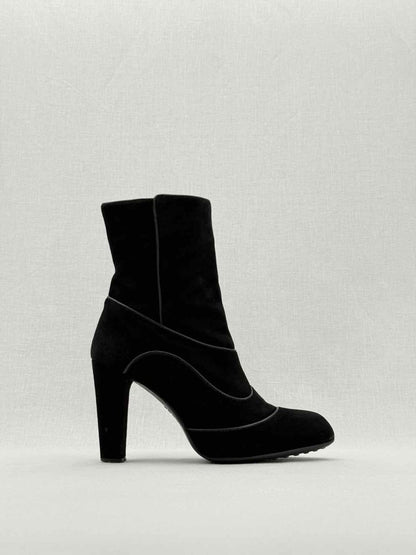 Pre - loved TOD'S Black Size EU 38.5 Ankle Boots at Reems Closet