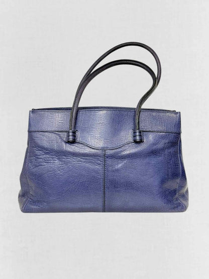 Pre - loved TOD'S Blue Shoulder Bag at Reems Closet