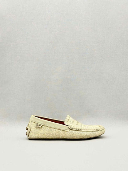 Pre-loved TOD'S Gommino Cream Size EU 35.5 Loafers at Reems Closet