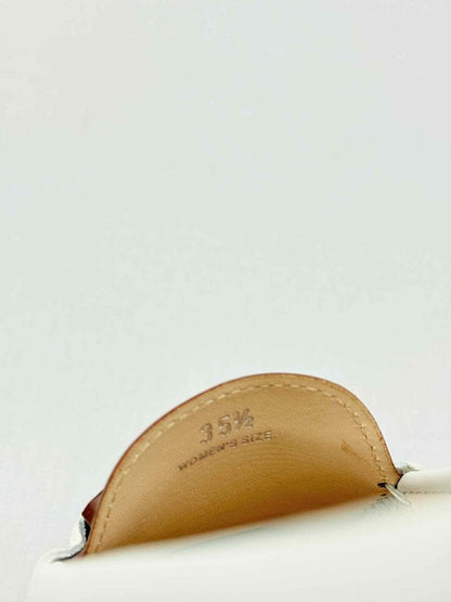 Pre - loved TOD'S Kate Off - white Size EU 35.5 Loafers at Reems Closet