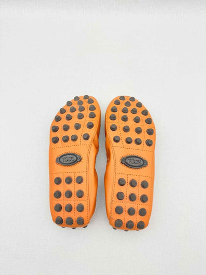 Pre - loved TOD'S Orange Size EU 38.5 Ballet Flats at Reems Closet