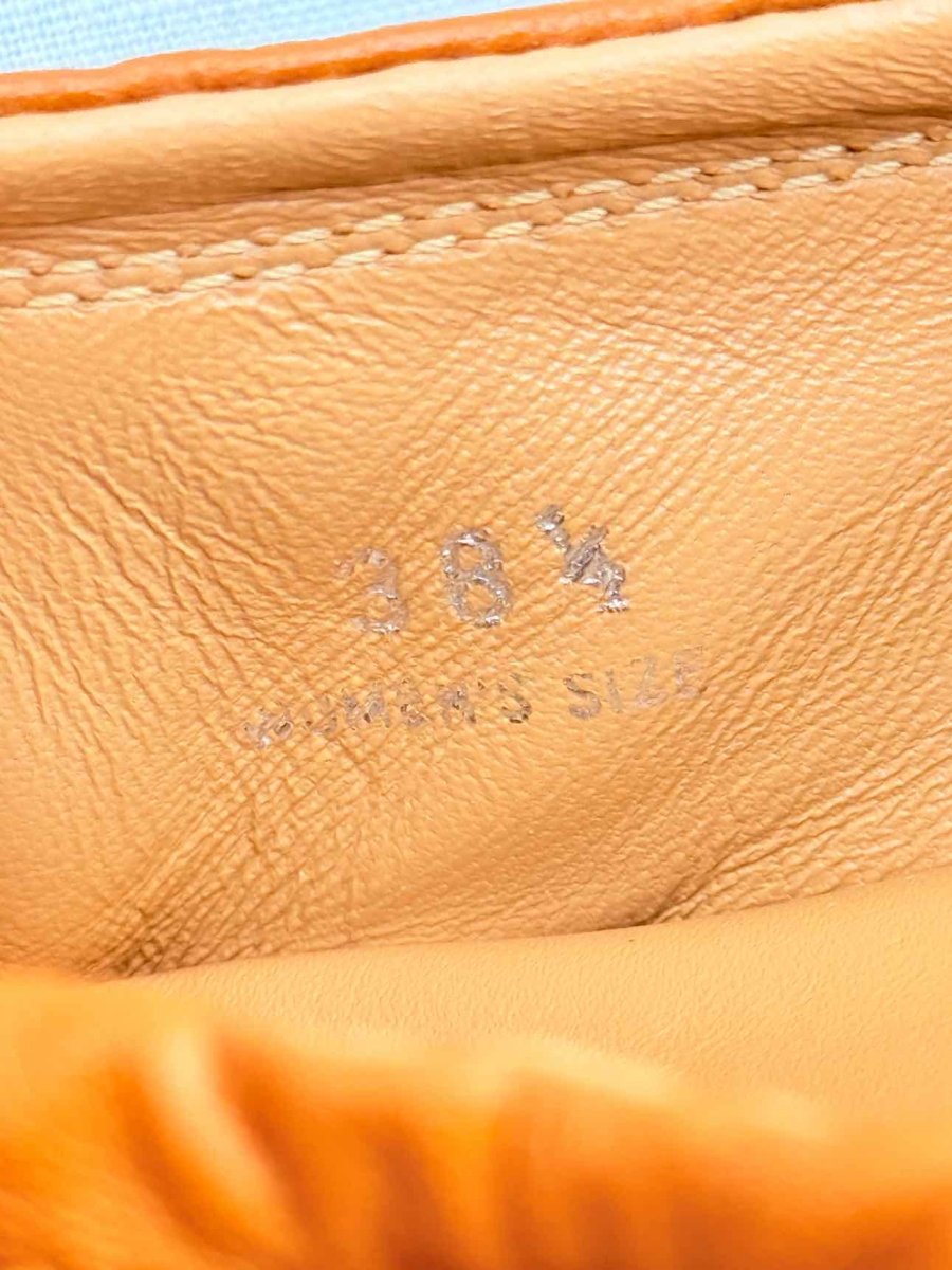 Pre - loved TOD'S Orange Size EU 38.5 Ballet Flats at Reems Closet