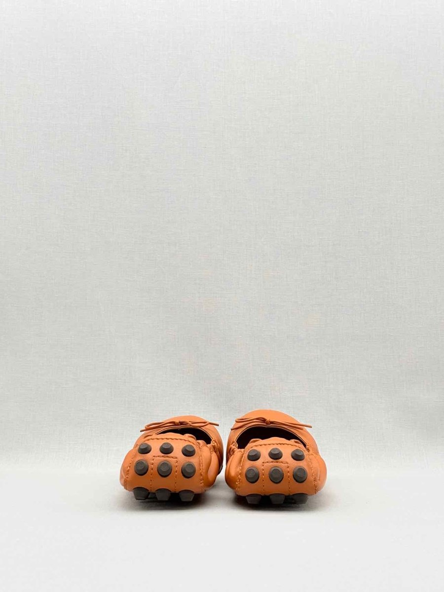 Pre - loved TOD'S Orange Size EU 38.5 Ballet Flats at Reems Closet