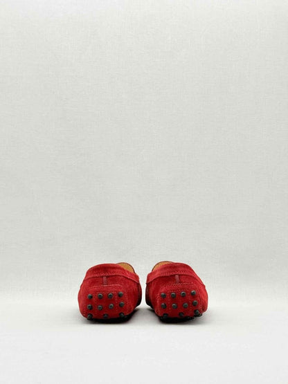 Pre - loved TOD'S Red Size EU 39 Loafers at Reems Closet