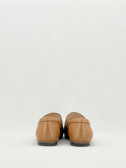 Pre - loved TOD'S T - bar Brown Size EU 39 Flats at Reems Closet