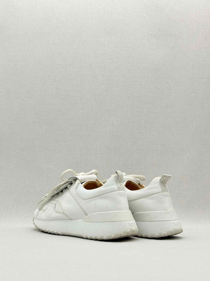 Pre - loved TOD'S White Studded Size EU 38.5 Sneakers at Reems Closet