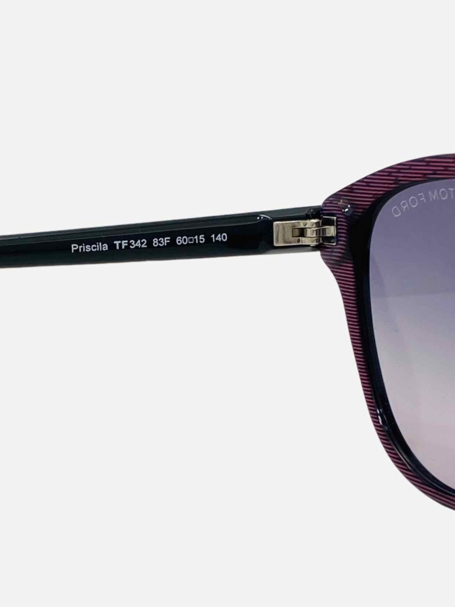Pre - loved TOM FORD Black & Pink Sunglasses at Reems Closet