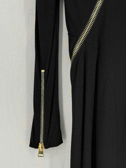Pre - loved TOM FORD Black Size US 4 Knee Length Dress at Reems Closet