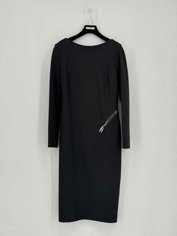 Pre-loved TOM FORD Black Size US 4 Knee Length Dress at Reems Closet