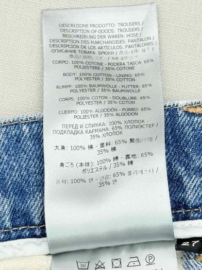 Pre-loved TOM FORD Blue & White Size 27 Jeans at Reems Closet