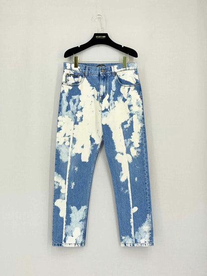 Pre-loved TOM FORD Blue & White Size 27 Jeans at Reems Closet