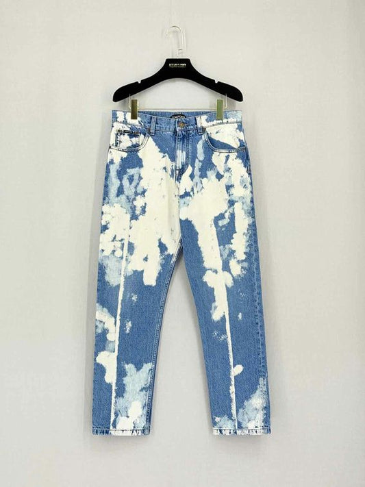 Pre-loved TOM FORD Blue & White Size 27 Jeans at Reems Closet