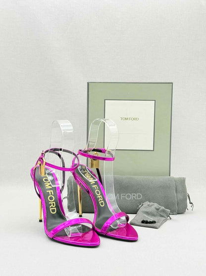 Pre - loved TOM FORD Naked Purple Size EU 38.5 Heeled Sandals at Reems Closet