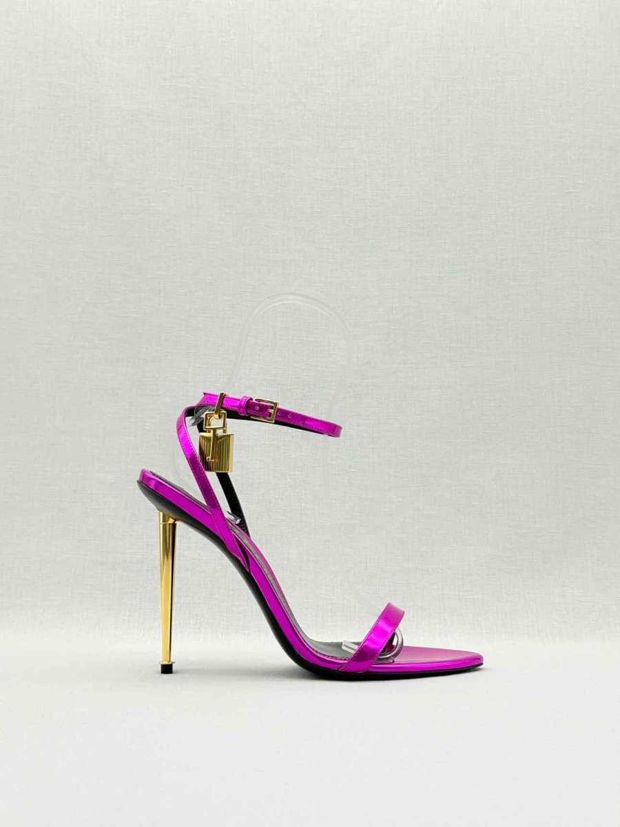 Pre - loved TOM FORD Naked Purple Size EU 38.5 Heeled Sandals at Reems Closet