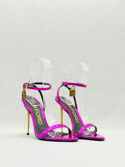 Pre - loved TOM FORD Naked Purple Size EU 38.5 Heeled Sandals at Reems Closet