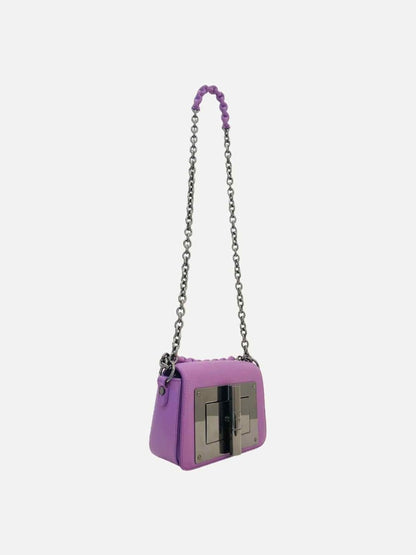 Pre - loved TOM FORD Natalia Chain Purple Shoulder Bag at Reems Closet