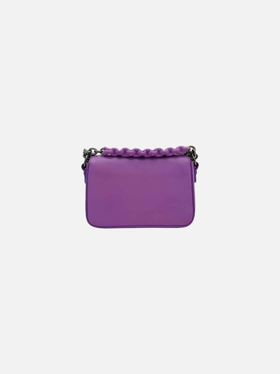 Pre - loved TOM FORD Natalia Chain Purple Shoulder Bag at Reems Closet