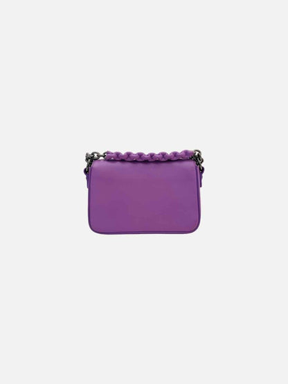 Pre - loved TOM FORD Natalia Chain Purple Shoulder Bag at Reems Closet