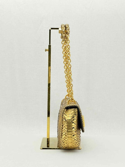 Pre - loved TOM FORD Natalia Gold Shoulder Bag at Reems Closet