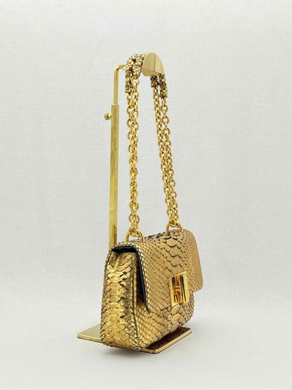 Pre - loved TOM FORD Natalia Gold Shoulder Bag at Reems Closet
