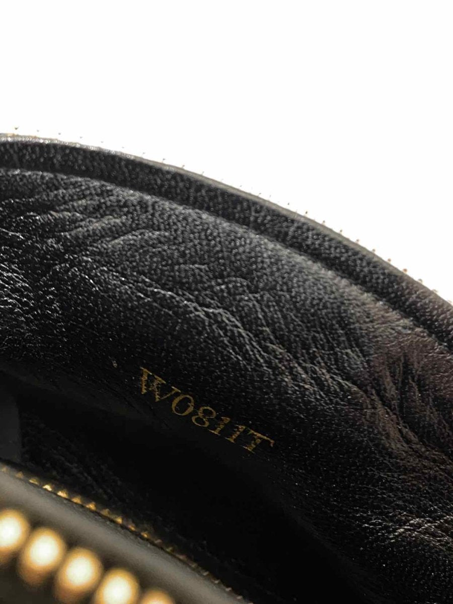 Pre - loved TOM FORD Open Toe Black w/ Gold Size EU 35 Booties at Reems Closet