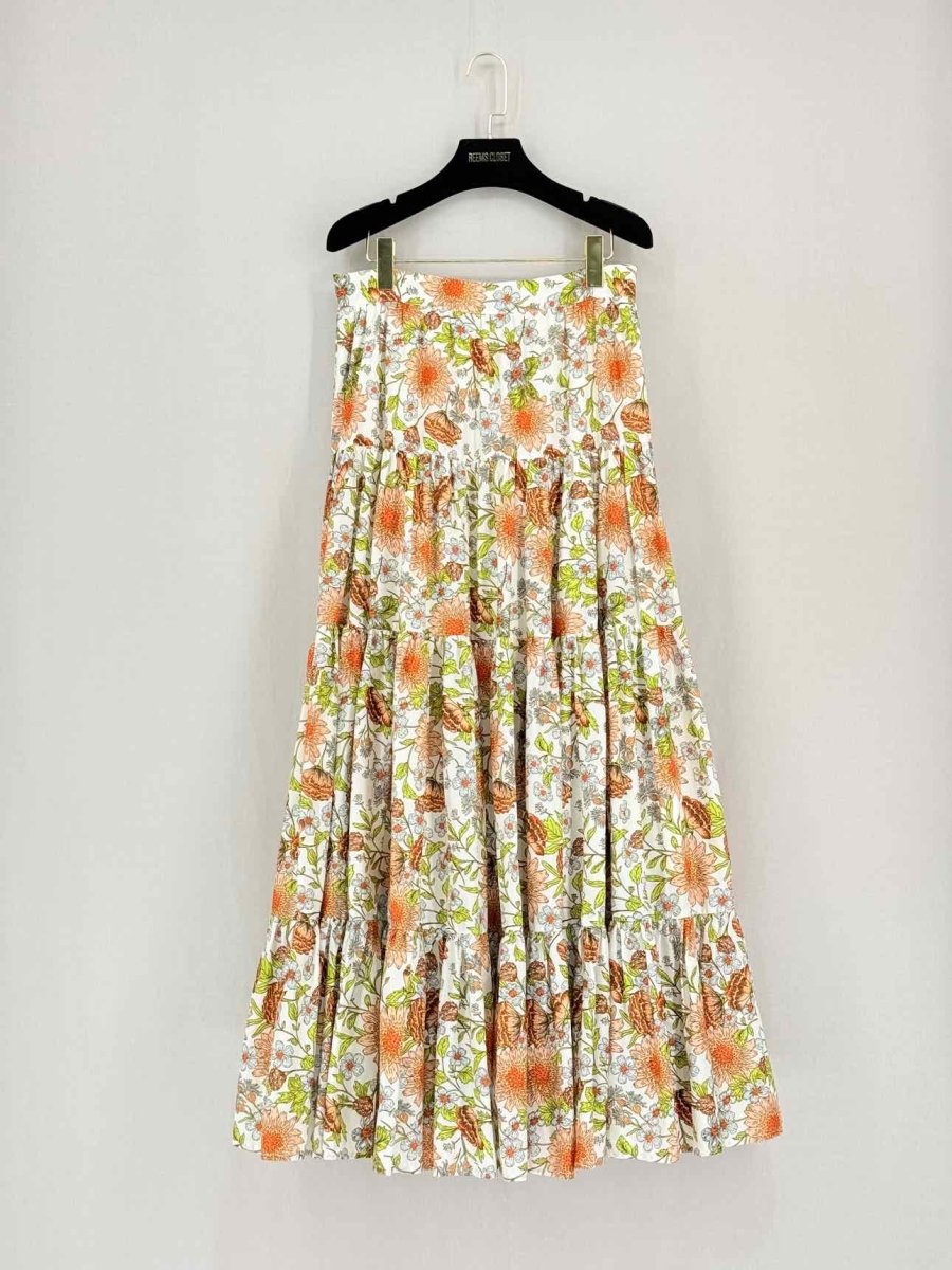 Pre - loved TORRANCE Frida White Multicolor Size US 8 Outfit Set at Reems Closet