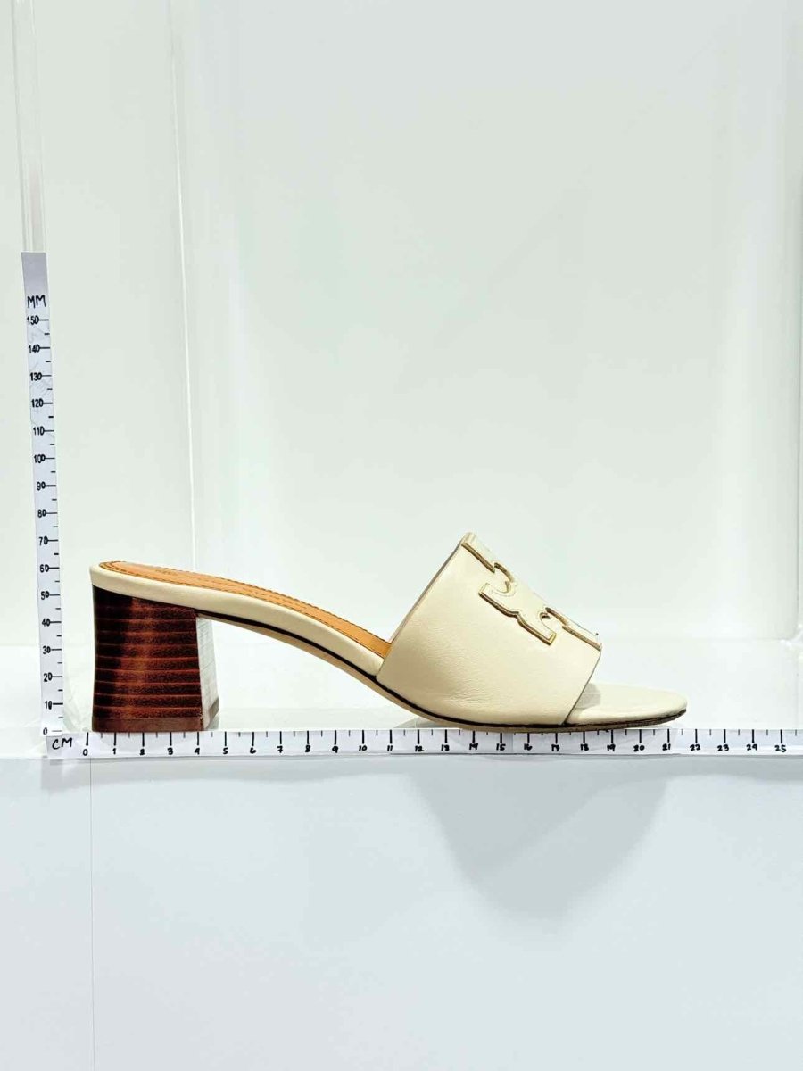 Pre - loved TORY BURCH Beige Size EU 35.5 Heeled Sandals at Reems Closet