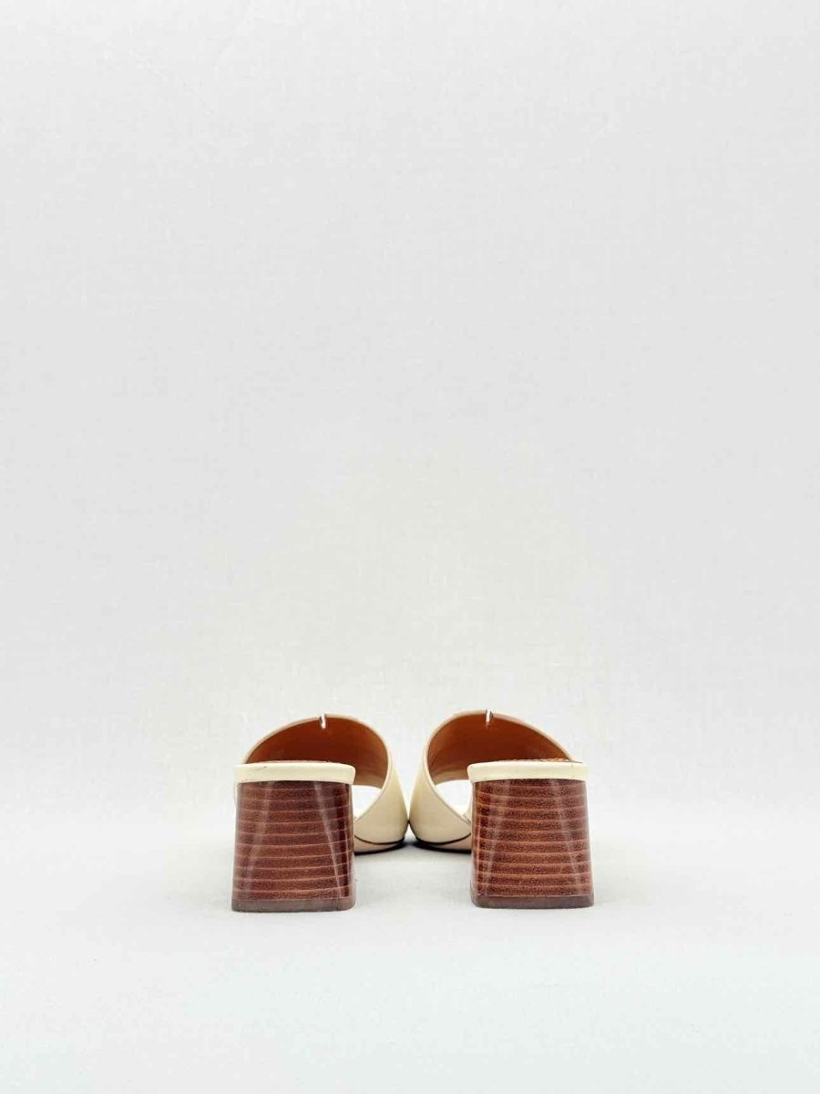 Pre - loved TORY BURCH Beige Size EU 35.5 Heeled Sandals at Reems Closet