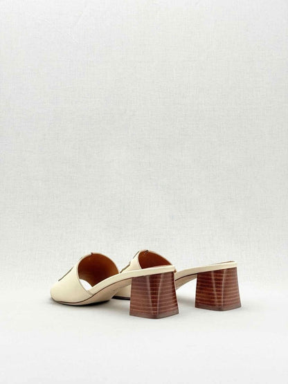 Pre - loved TORY BURCH Beige Size EU 35.5 Heeled Sandals at Reems Closet