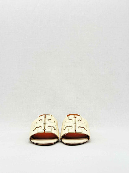 Pre - loved TORY BURCH Beige Size EU 35.5 Heeled Sandals at Reems Closet