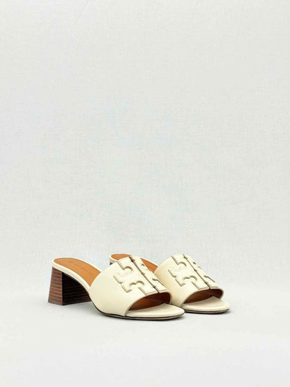 Pre - loved TORY BURCH Beige Size EU 35.5 Heeled Sandals at Reems Closet