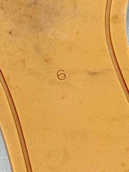Pre - loved TORY BURCH Beige Size EU 36 Flat Shoes at Reems Closet