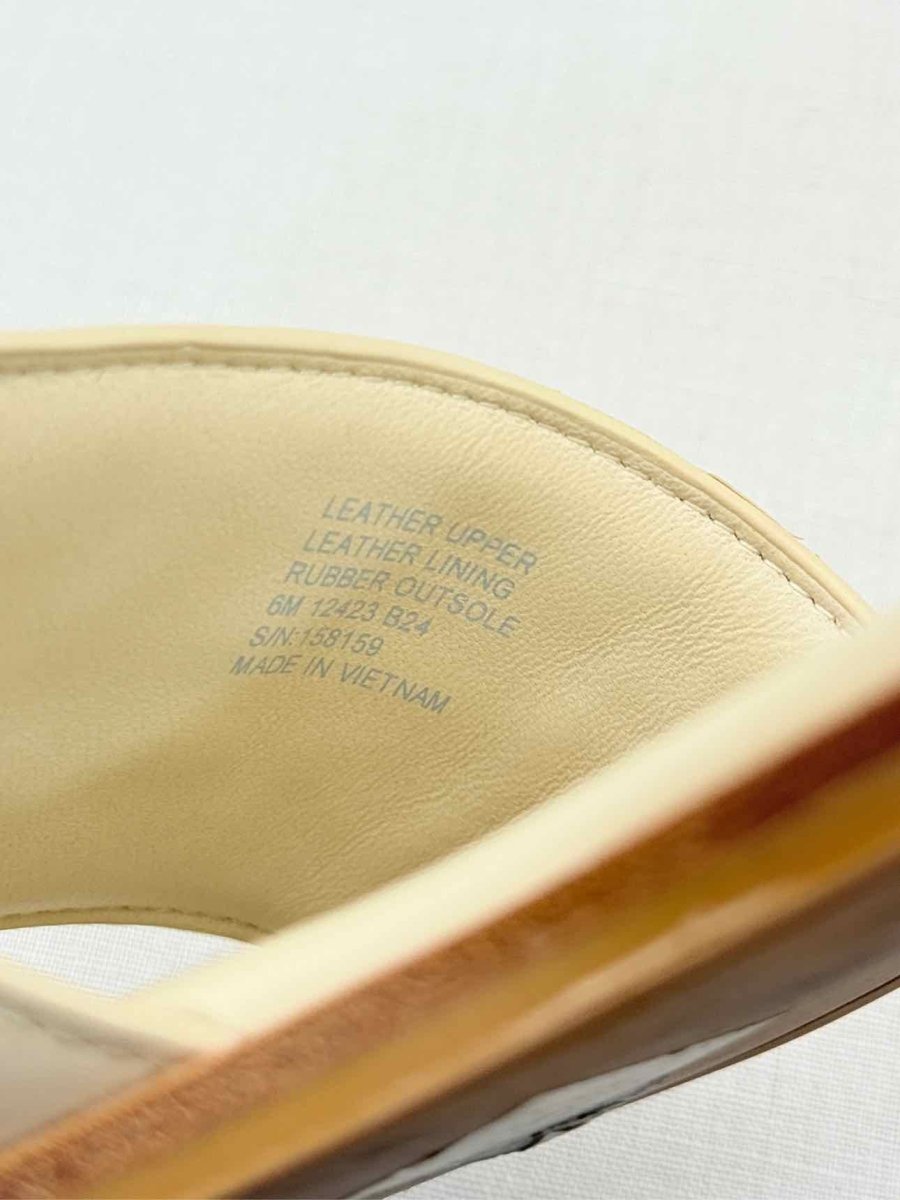 Pre - loved TORY BURCH Beige Size EU 36 Flat Shoes at Reems Closet