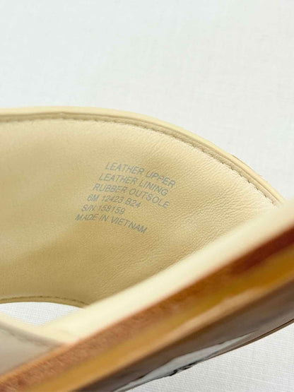 Pre - loved TORY BURCH Beige Size EU 36 Flat Shoes at Reems Closet