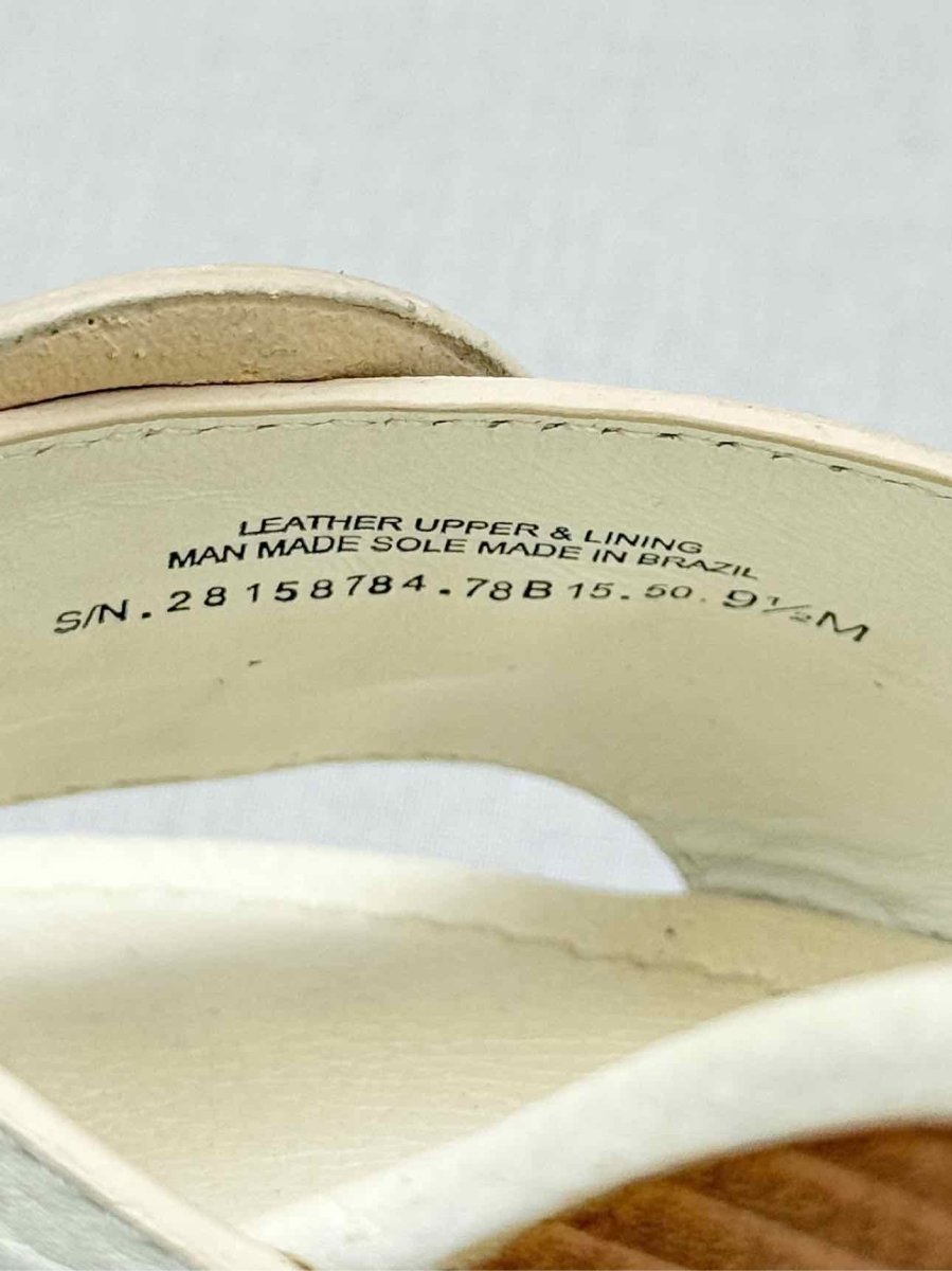Pre - loved TORY BURCH Beige Size EU 39.5 Wedges at Reems Closet