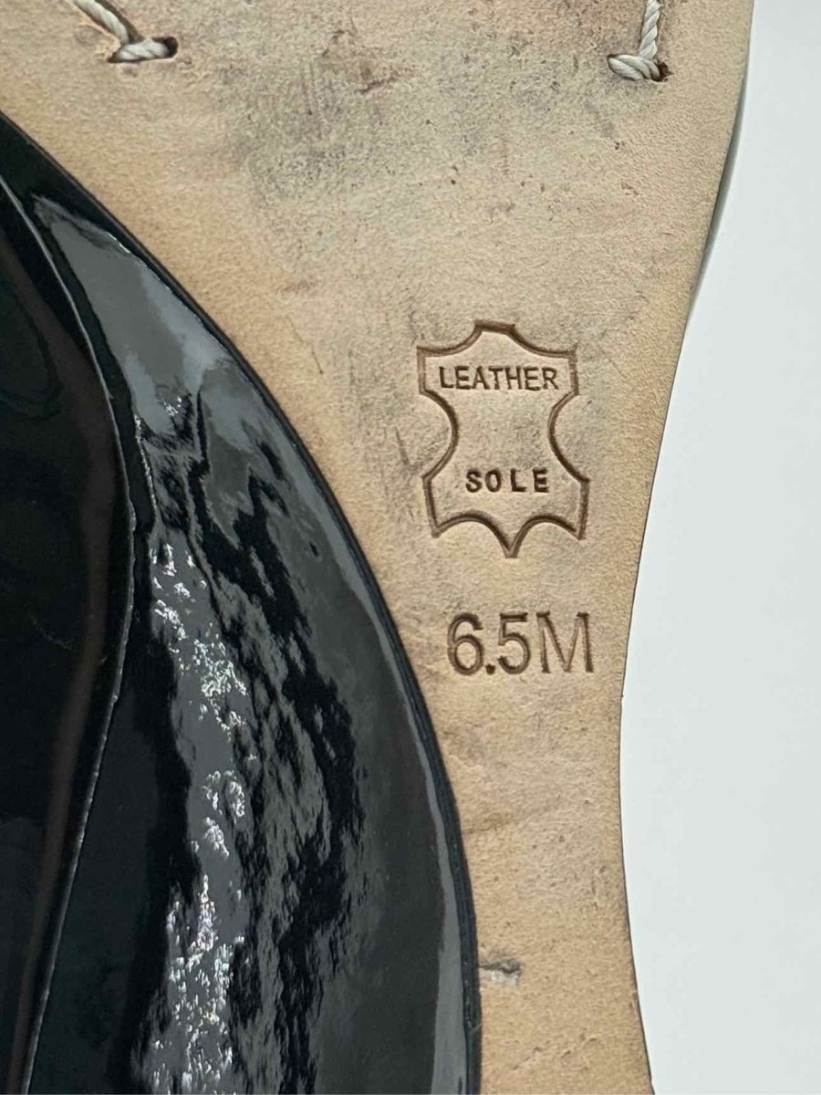 Pre - loved TORY BURCH Black Size EU 36.5 Wedges at Reems Closet