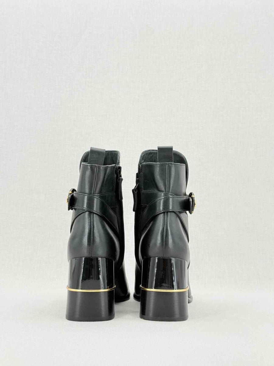 Pre - loved TORY BURCH Black Size EU 39 Ankle Boots at Reems Closet