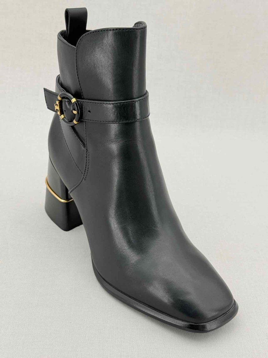 Pre - loved TORY BURCH Black Size EU 39 Ankle Boots at Reems Closet