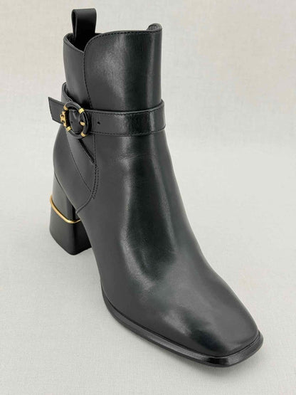 Pre - loved TORY BURCH Black Size EU 39 Ankle Boots at Reems Closet