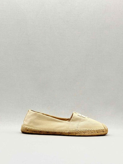 Pre - loved TORY BURCH Espadrille Cream Size EU 40 Flats at Reems Closet