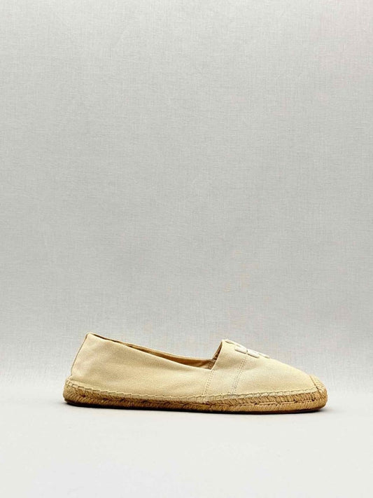 Pre - loved TORY BURCH Espadrille Cream Size EU 40 Flats at Reems Closet