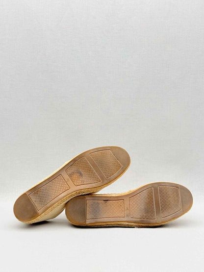 Pre - loved TORY BURCH Espadrille Cream Size EU 40 Flats at Reems Closet