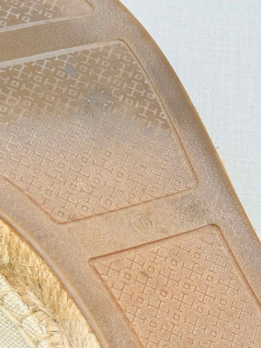 Pre - loved TORY BURCH Espadrille Cream Size EU 40 Flats at Reems Closet