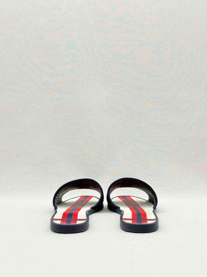 Pre-loved TORY BURCH Everly Blue Size EU 36 Slides at Reems Closet